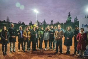 Lee más sobre el artículo Inauguración de cancha de tenis en La Quinta, Paredones